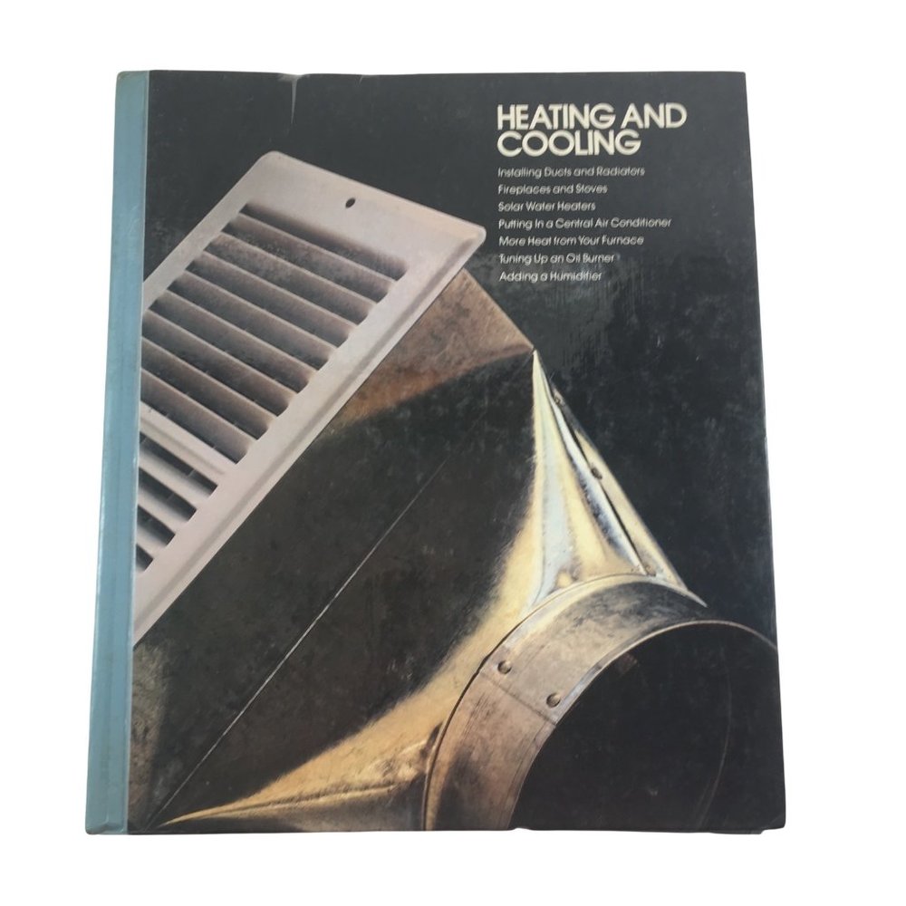 Time Life Home Repair Antique Book Heating and Cooling
